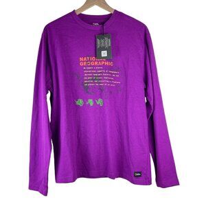 NWT National Geographic Marine Biologists Long Sleeve T-Shirt
